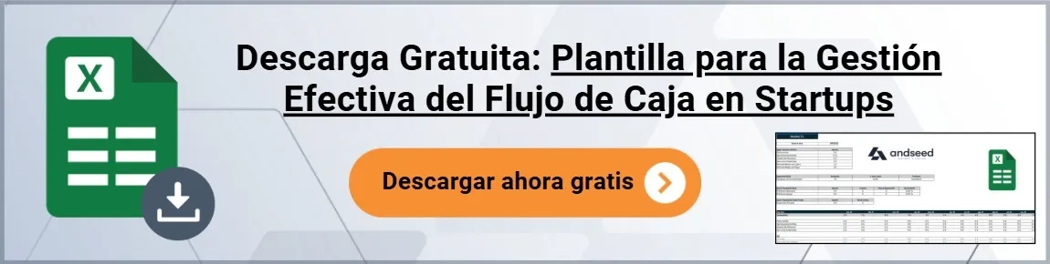 excel plantilla cashflow startups