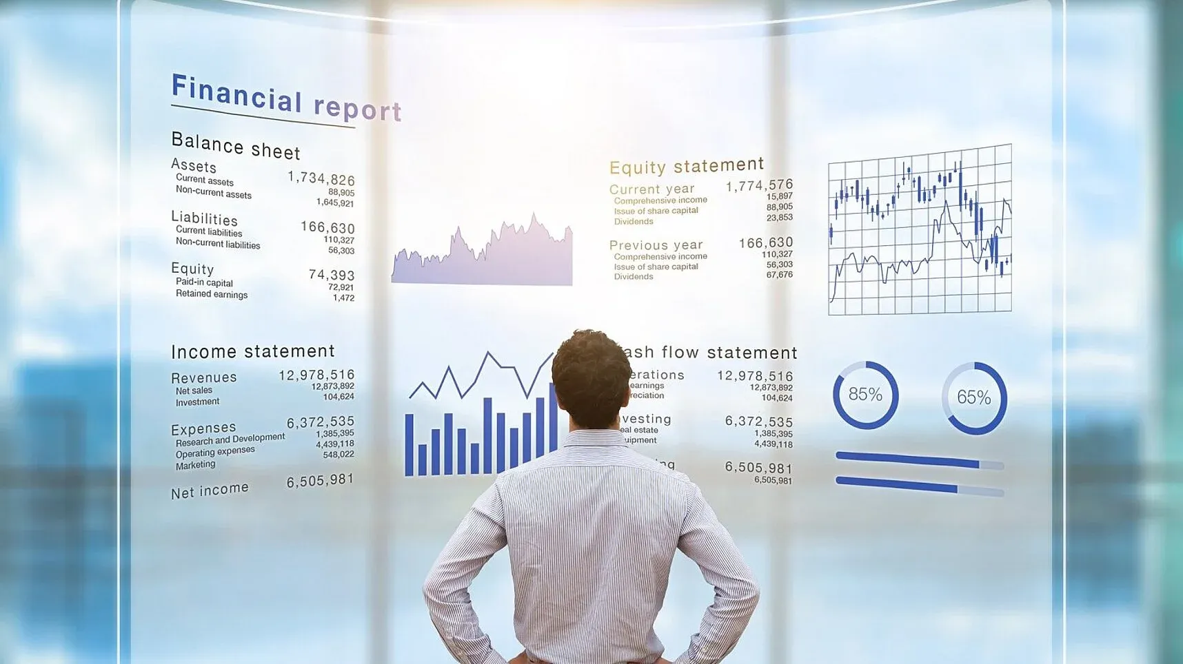 reporte financiero a inversores