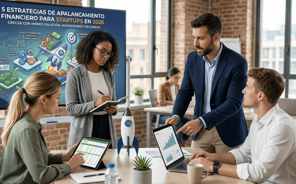 Analizando el apalancamiento financiero para startups