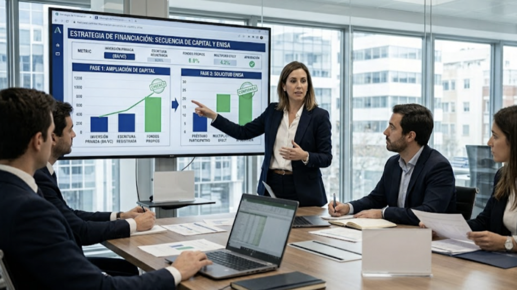 ampliación de capital ENISA
